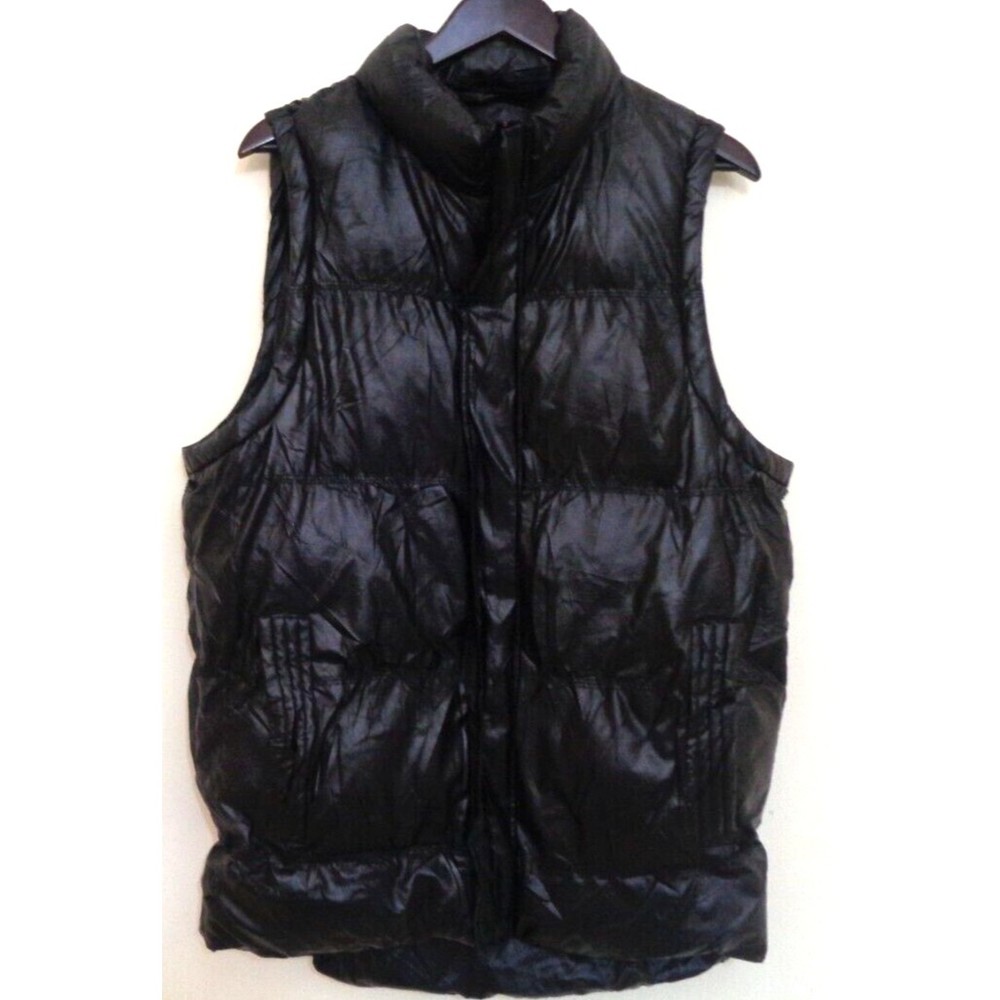 Puffer Vest Windbreaker  Sz XXL Mens Black